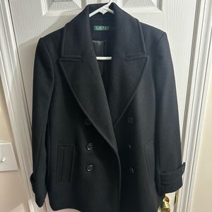 Ralph Lauren , double breasted wool coat .Women’s size 4